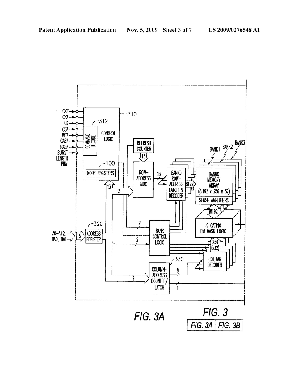 DYNAMICALLY SETTING BURST TYPE OF A DOUBLE DATA RATE MEMORY DEVICE - diagram, schematic, and image 04