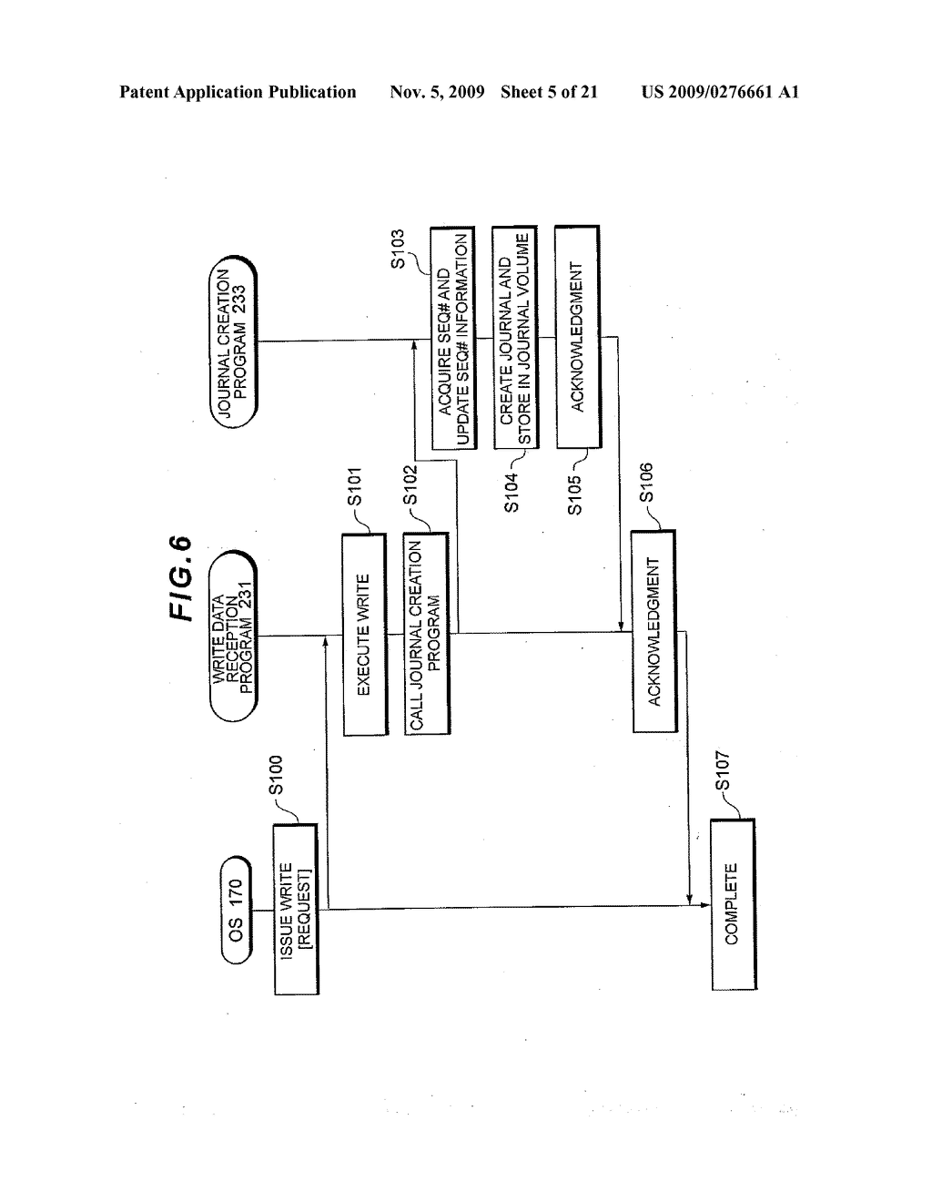 STORAGE SYSTEM CREATING A RECOVERY REQUEST POINT ENABLING EXECUTION OF A RECOVERY - diagram, schematic, and image 06