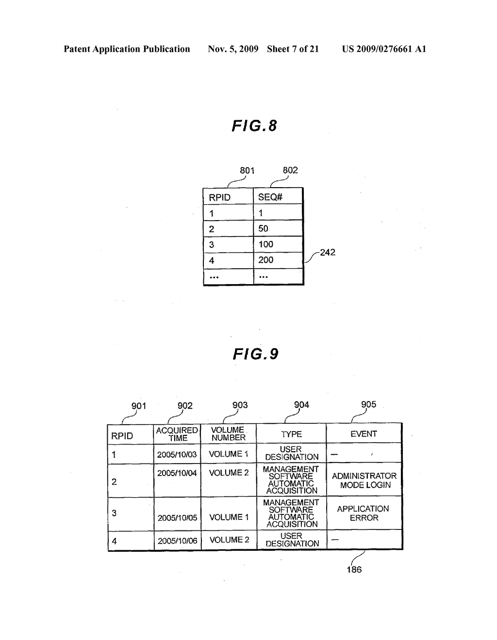 STORAGE SYSTEM CREATING A RECOVERY REQUEST POINT ENABLING EXECUTION OF A RECOVERY - diagram, schematic, and image 08