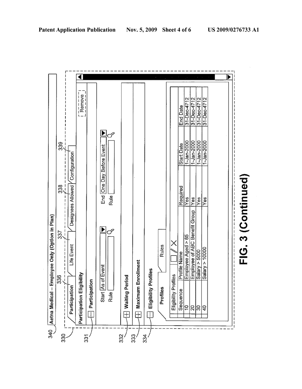 METHOD, SYSTEM, AND GRAPHICAL USER INTERFACE FOR PRESENTING AN INTERACTIVE HIERARCHY AND INDICATING ENTRY OF INFORMATION THEREIN - diagram, schematic, and image 05