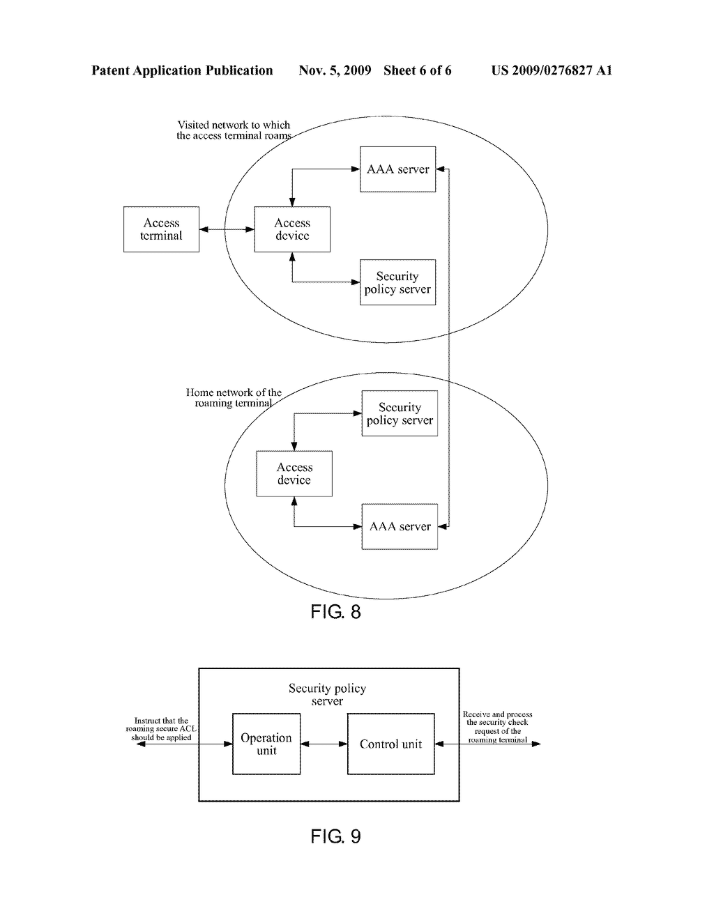 Method and Apparatus for Network Access Control (NAC) in Roaming Services - diagram, schematic, and image 07