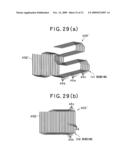 METHOD OF PRODUCING COIL MADE UP OF RECTANGULAR WAVE-SHAPED WINDINGS diagram and image