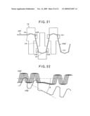 METHOD OF PRODUCING COIL MADE UP OF RECTANGULAR WAVE-SHAPED WINDINGS diagram and image