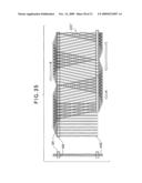 METHOD OF PRODUCING COIL MADE UP OF RECTANGULAR WAVE-SHAPED WINDINGS diagram and image