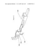 Take-down rifles including a caliber exchange system diagram and image