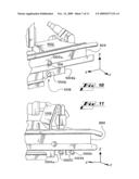 PACKAGING MACHINE WITH PIVOTING MINOR FLAP RETAINER AND ROTATING GLUE GUN ASSEMBLY diagram and image