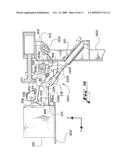 PACKAGING MACHINE WITH PIVOTING MINOR FLAP RETAINER AND ROTATING GLUE GUN ASSEMBLY diagram and image