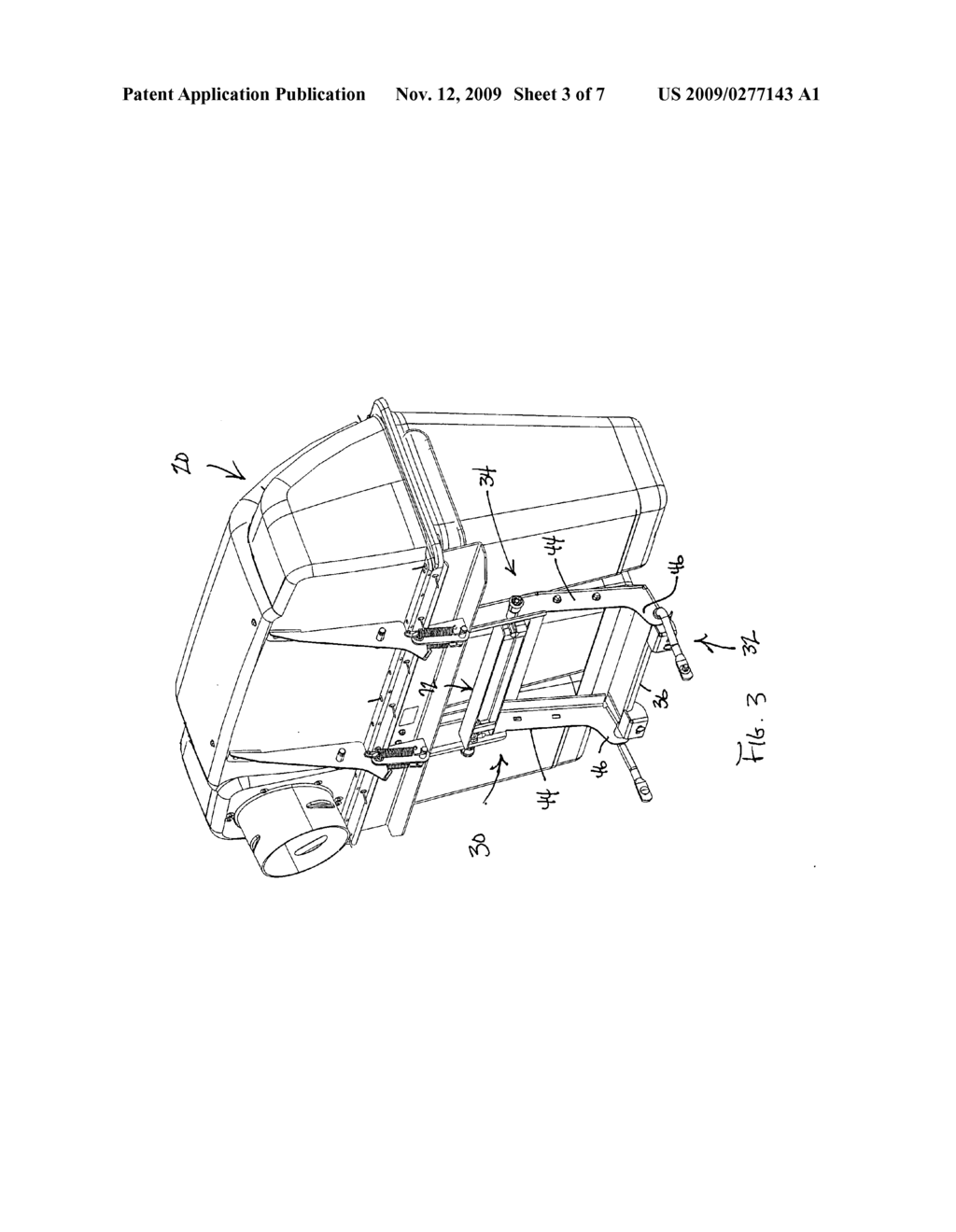 Grass collector mounting system - diagram, schematic, and image 04