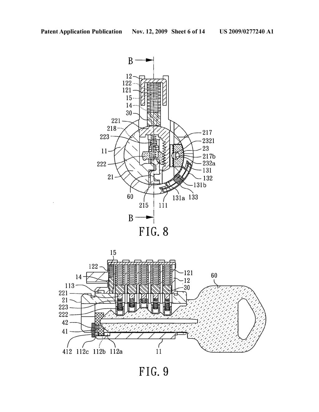 Rekeyable lock cylinder, plug assembly of the same and method for rekeying the same - diagram, schematic, and image 07