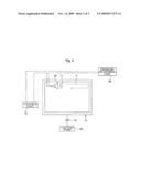 APPARATUS FOR MEASURING PRESSURE USING ACOUSTIC IMPEDANCE VARIATION diagram and image