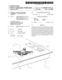 Cooking Top With Gas Burner Comprising a Semi-Permeable Element diagram and image