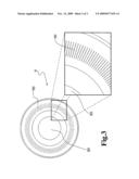 Cooking Top With Gas Burner Comprising a Semi-Permeable Element diagram and image