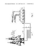 Temperature equalization air supply system of natural thermal energy with intermediate thermal storage diagram and image