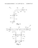 Ladder standoff attachment diagram and image