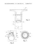 Ladder standoff attachment diagram and image