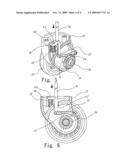 SWIVELABLE TRUNK WHEEL ASSEMBLY diagram and image