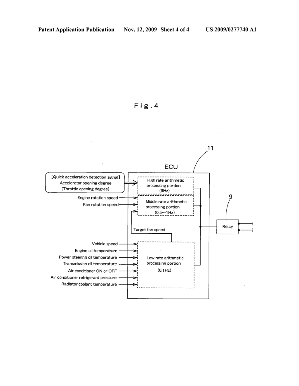 Method for controlling external control type fan coupling device - diagram, schematic, and image 05