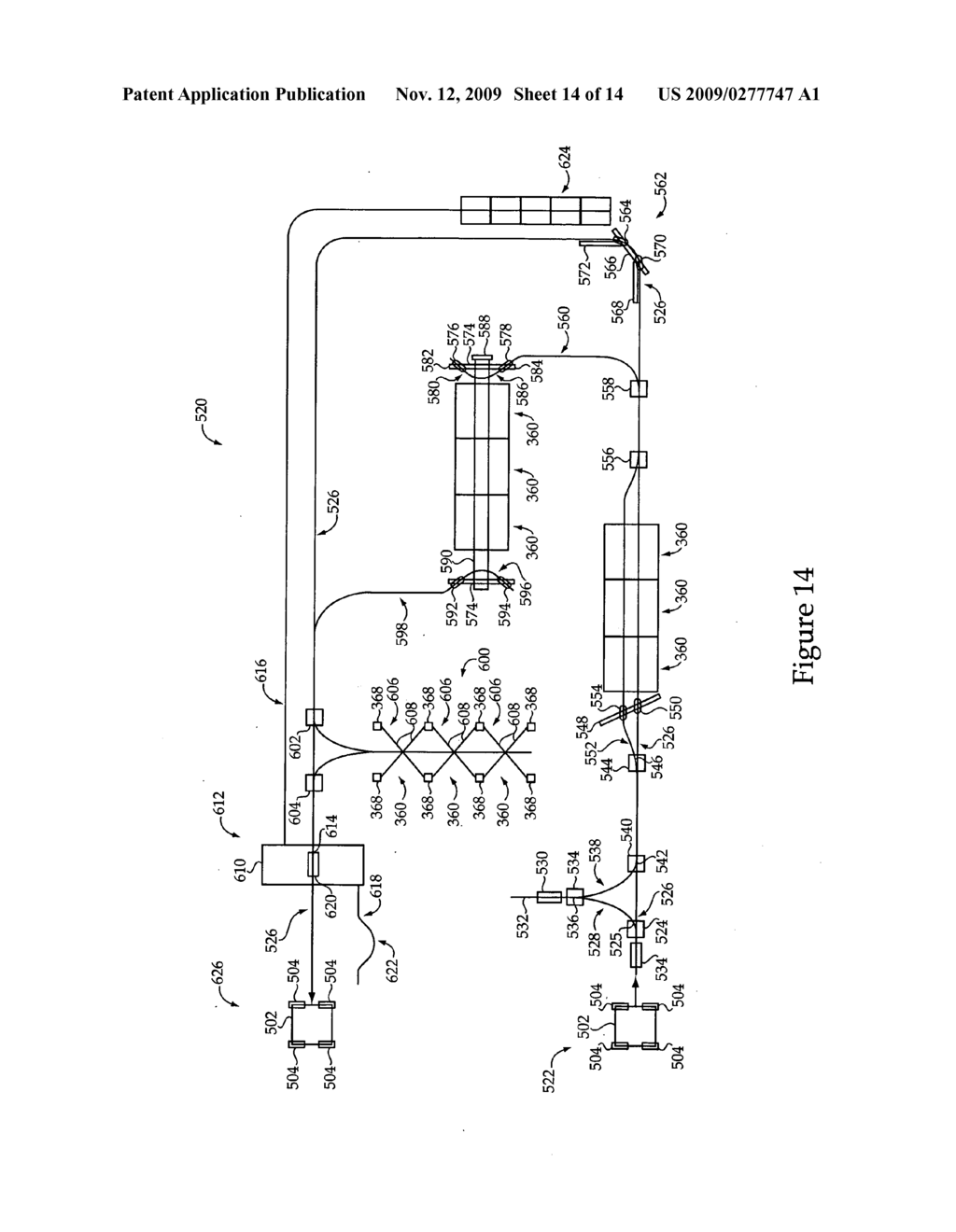 Material handling system including dual track assembly and method of operating same - diagram, schematic, and image 15