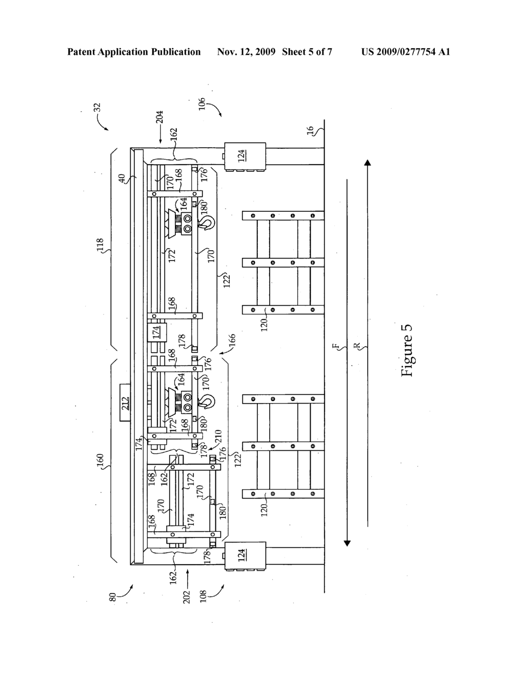 Modular manufacturing chain including a vertical lift device and method of operation thereof - diagram, schematic, and image 06