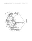 Mobile module for transportating a carrier from a first modular line to second modular line diagram and image