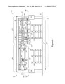 Mobile module for transportating a carrier from a first modular line to second modular line diagram and image