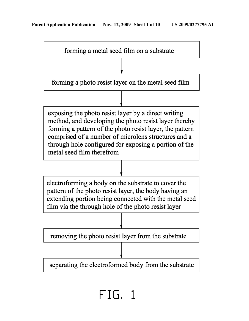 PROCESS FOR FABRICATING MOLDING STAMP - diagram, schematic, and image 02