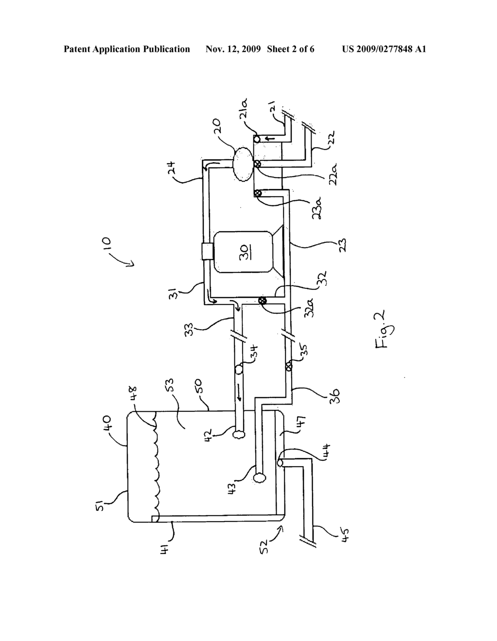 Water recycling apparatus and method - diagram, schematic, and image 03