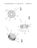 Insertion element, gas lens with such an insertion element, and welding torch with such a gas lens diagram and image