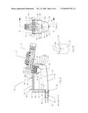 holster assembly for a bar gun diagram and image