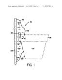 Universal bracket assembly for support and display of potted plants diagram and image