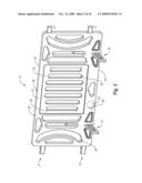 CONTROL BARRIER WITH ROTATABLE LEGS diagram and image