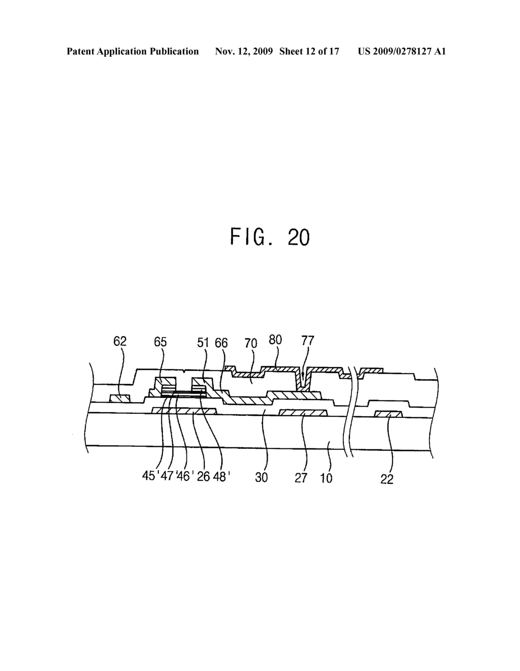 THIN-FILM TRANSISTOR AND METHOD OF MANUFACTURING THE SAME - diagram, schematic, and image 13