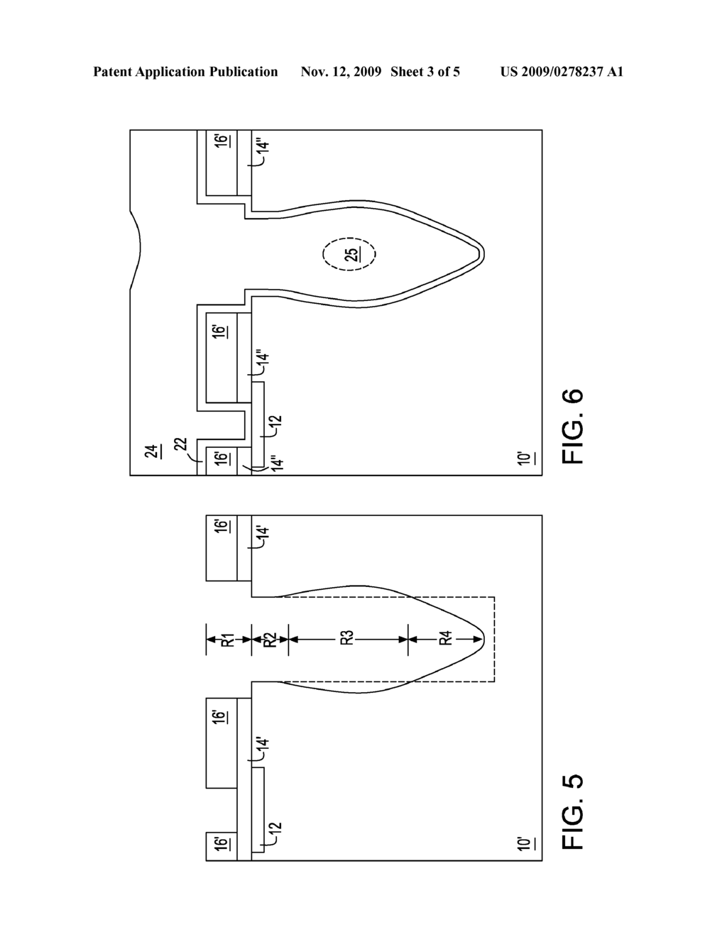 THROUGH SUBSTRATE VIA INCLUDING VARIABLE SIDEWALL PROFILE - diagram, schematic, and image 04