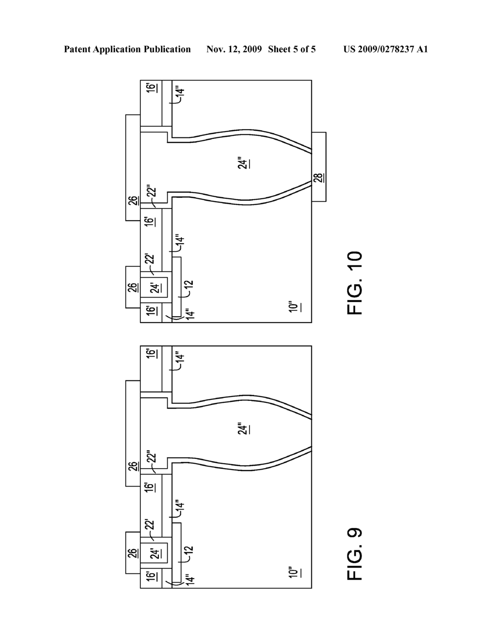 THROUGH SUBSTRATE VIA INCLUDING VARIABLE SIDEWALL PROFILE - diagram, schematic, and image 06