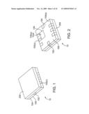 SEMICONDUCTOR DIE PACKAGE INCLUDING DIE STACKED ON PREMOLDED SUBSTRATE INCLUDING DIE diagram and image