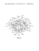 SEMICONDUCTOR DIE PACKAGE INCLUDING DIE STACKED ON PREMOLDED SUBSTRATE INCLUDING DIE diagram and image