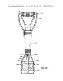 Uprightly Storable Fecal Matter Scooper diagram and image