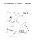 Intra-package battery charging apparatus and process for distributed products diagram and image