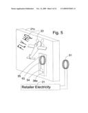 Intra-package battery charging apparatus and process for distributed products diagram and image