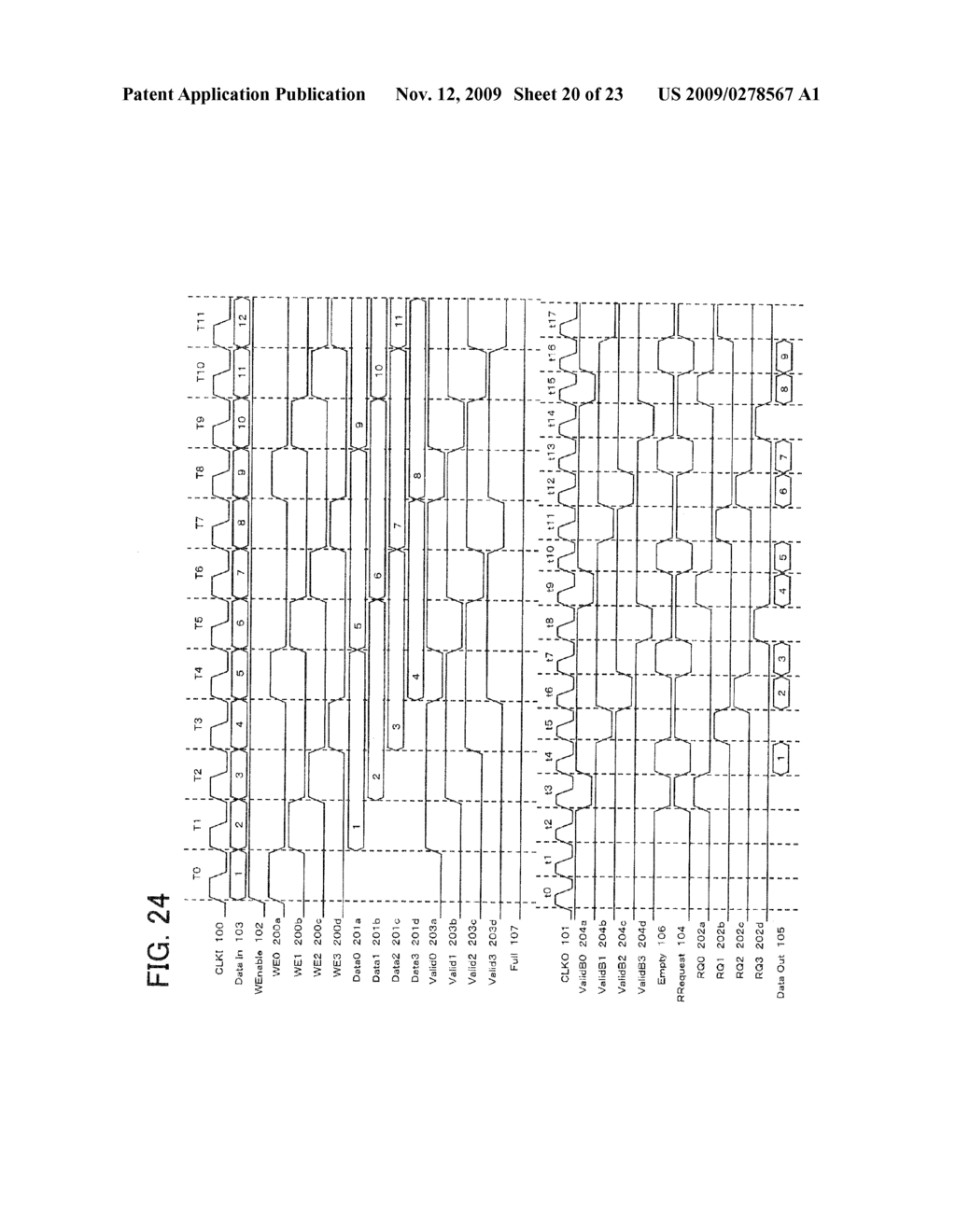 SEMICONDUCTOR DIGITAL CIRCUIT, FIFO BUFFER CIRCUIT, AND DATA TRANSFERRING METHOD - diagram, schematic, and image 21