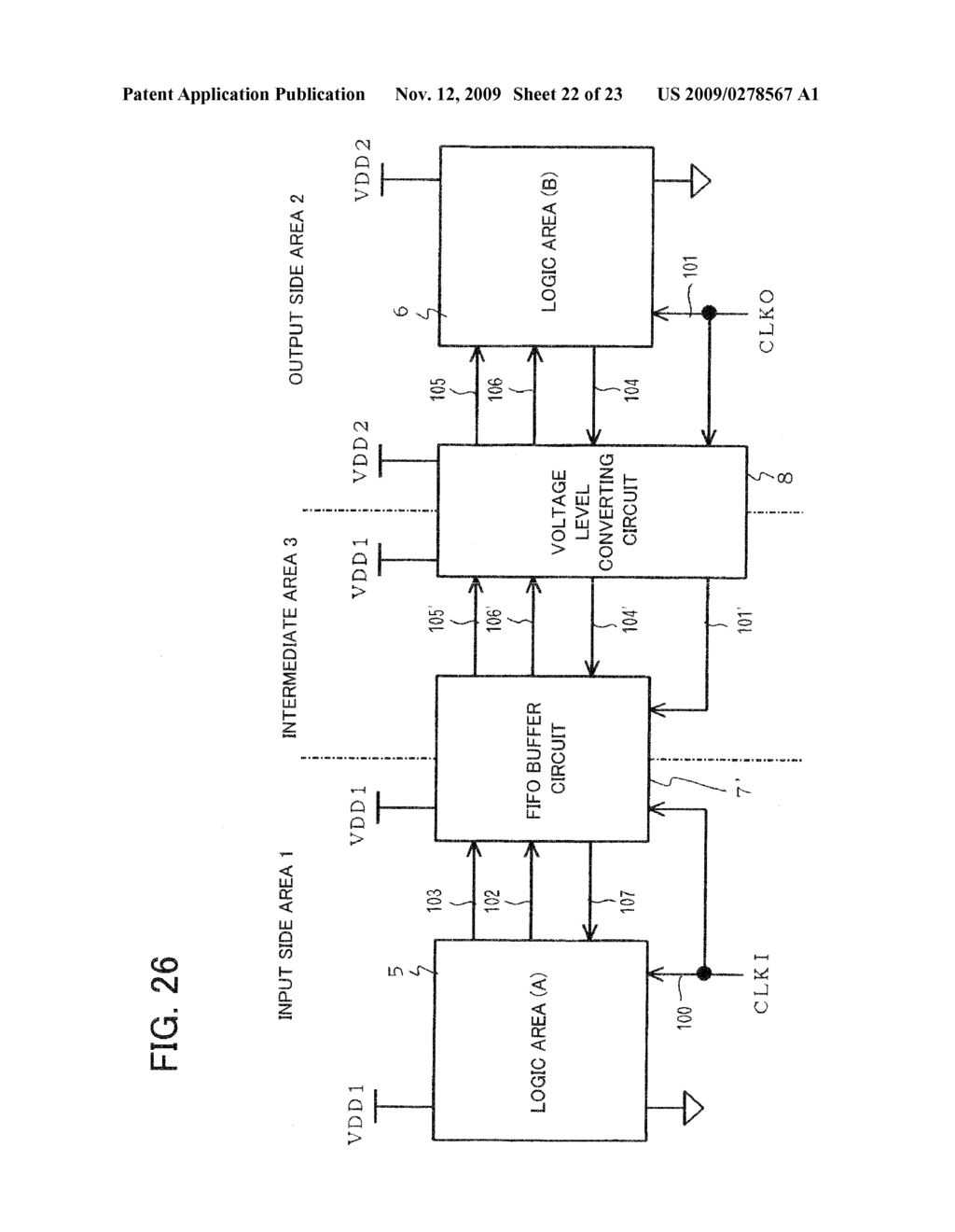 SEMICONDUCTOR DIGITAL CIRCUIT, FIFO BUFFER CIRCUIT, AND DATA TRANSFERRING METHOD - diagram, schematic, and image 23