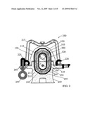 Inductive Coupler for Power Line Communications, Having a Member for Maintaining an Electrical Connection diagram and image