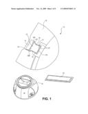 Security device having a hooking element diagram and image