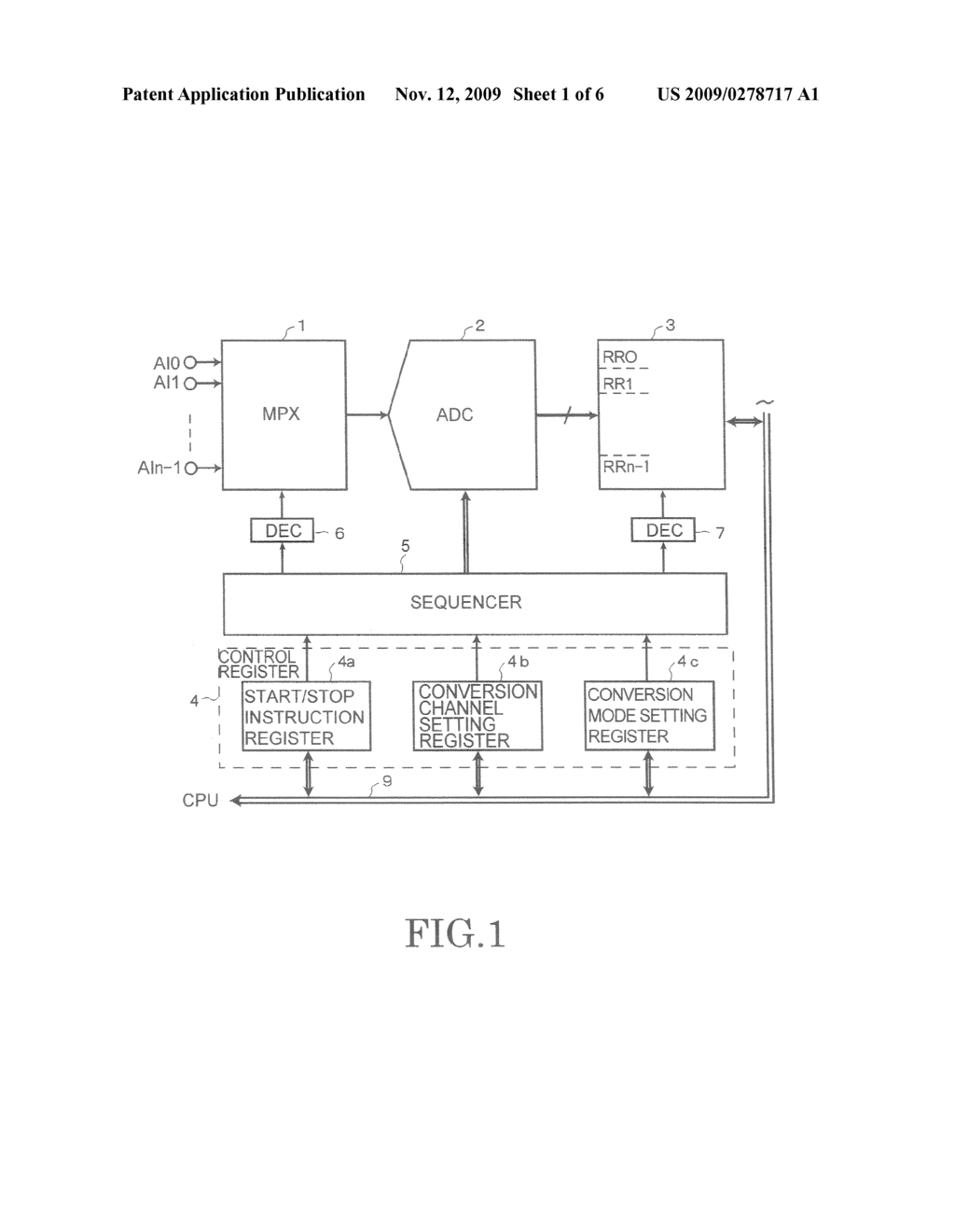 ANALOGUE/DIGITAL CONVERTER - diagram, schematic, and image 02