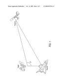 METHOD AND APPARATUS FOR RELATIVE NAVIGATION USING REFLECTED GPS SIGNALS diagram and image