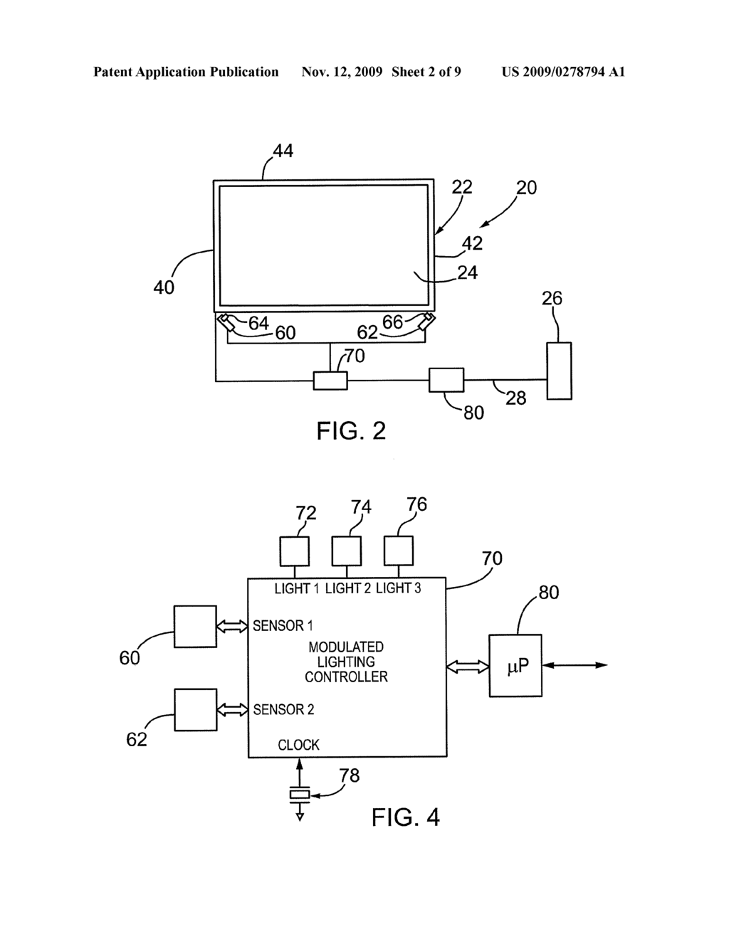 Interactive Input System With Controlled Lighting - diagram, schematic, and image 03