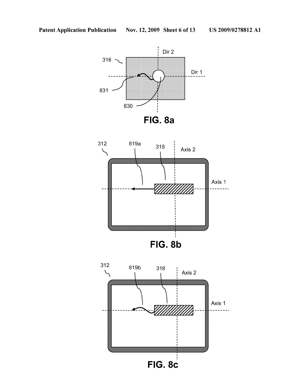 METHOD AND APPARATUS FOR CONTROL OF MULTIPLE DEGREES OF FREEDOM OF A DISPLAY - diagram, schematic, and image 07