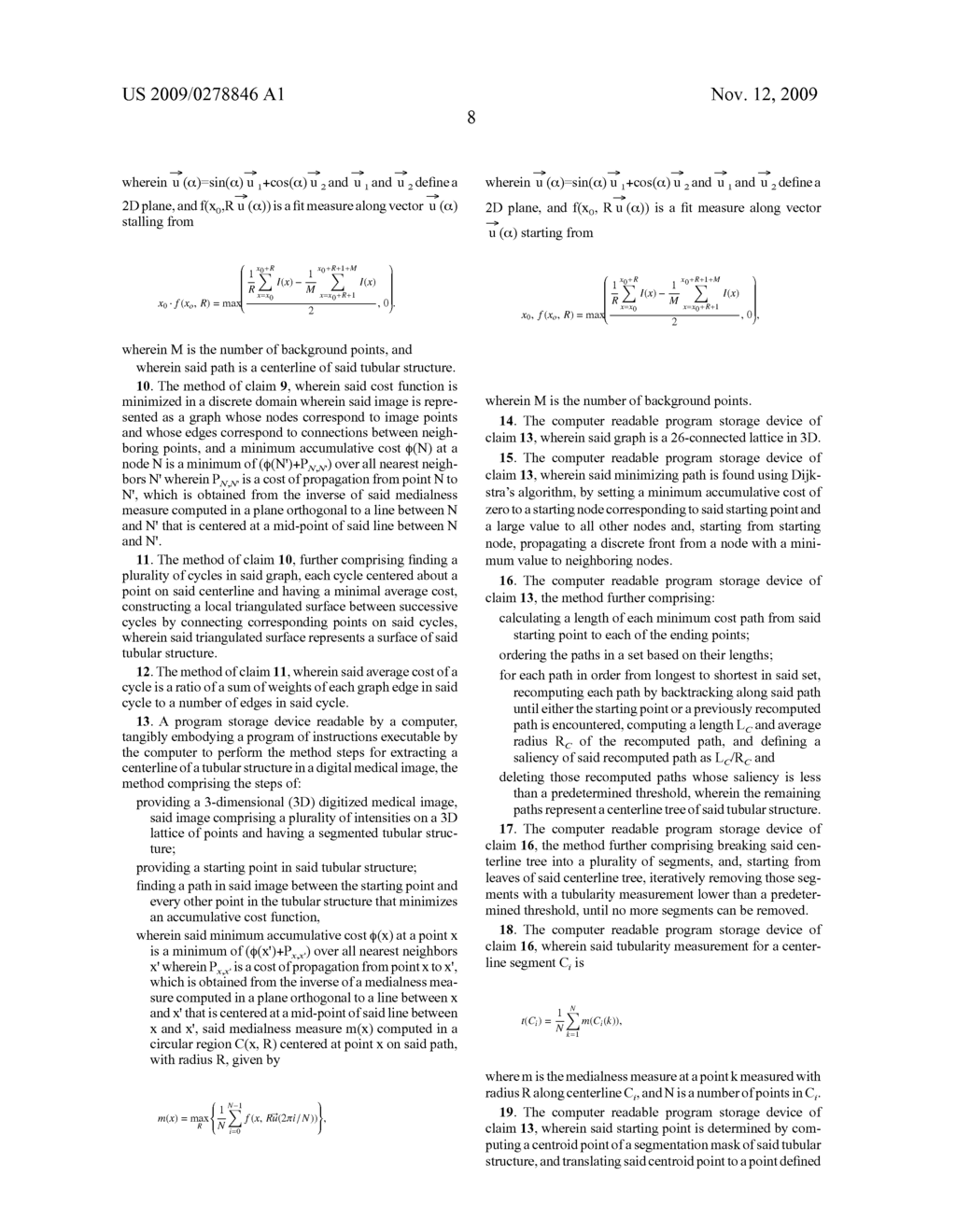 SYSTEM AND METHOD FOR GEOMETRIC MODELING OF TUBULAR STRUCTURES - diagram, schematic, and image 19