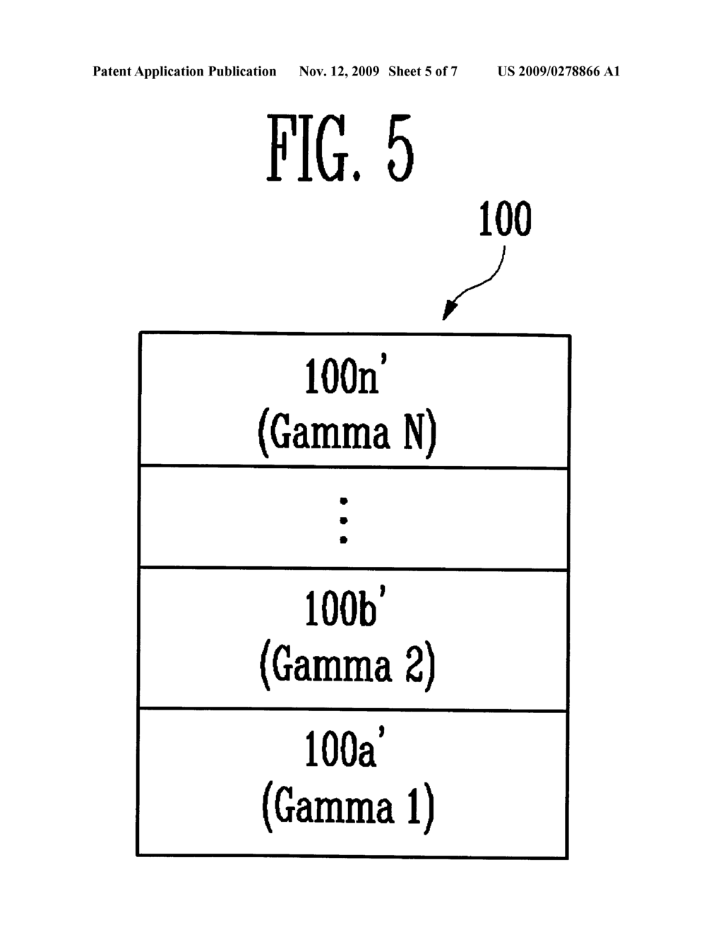 Gamma corrected display device - diagram, schematic, and image 06