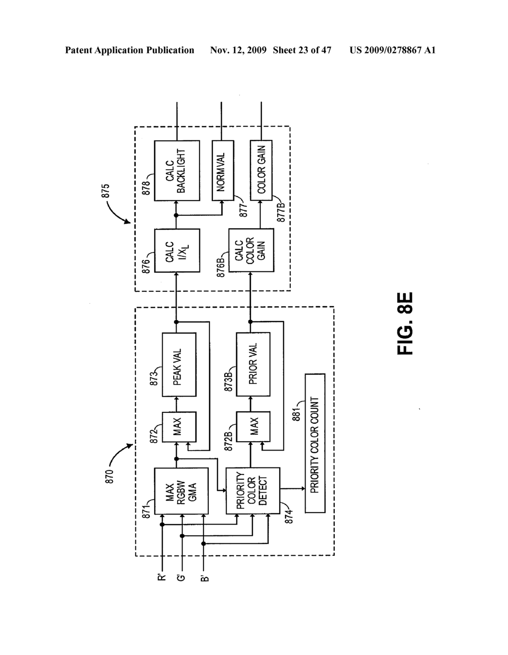 MULTIPRIMARY COLOR DISPLAY WITH DYNAMIC GAMUT MAPPING - diagram, schematic, and image 24